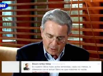 La furia tuitera de Uribe quedó registrada en la red